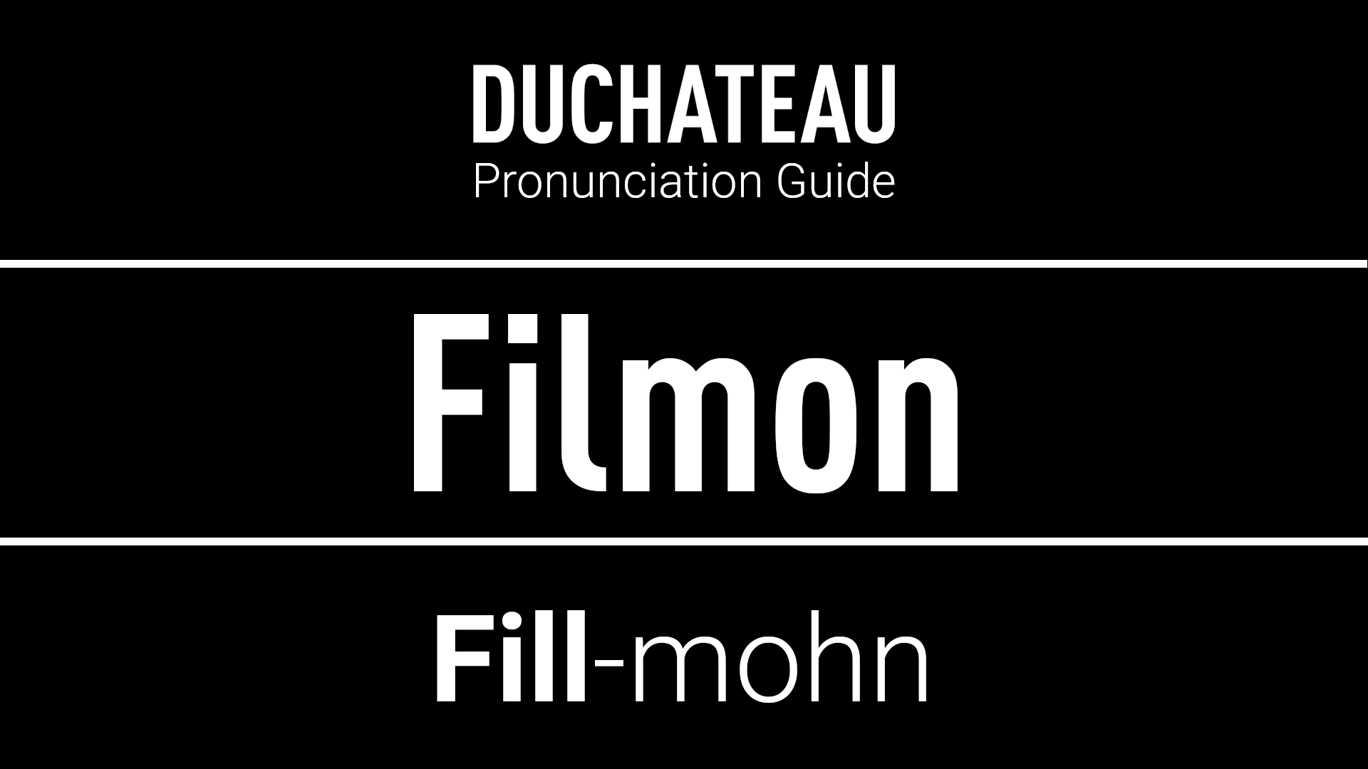 Filmon Pronunciation