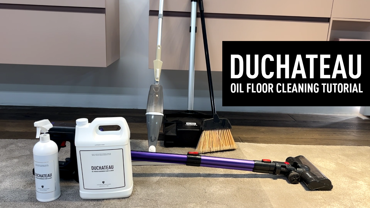 OIL FINISH FLOOR CLEANING