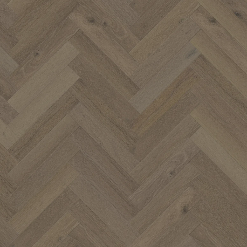 Vinyl Flooring Portfolio Collection Terre Color Herringbone Swatch