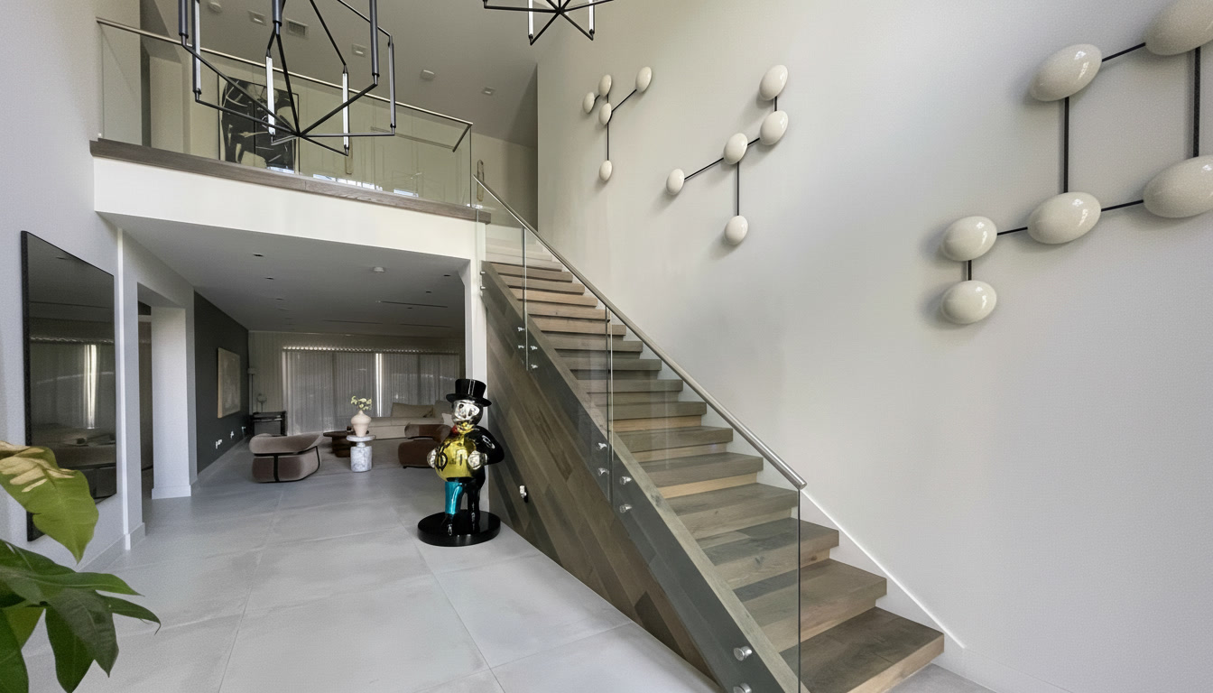 Casali glass railing
